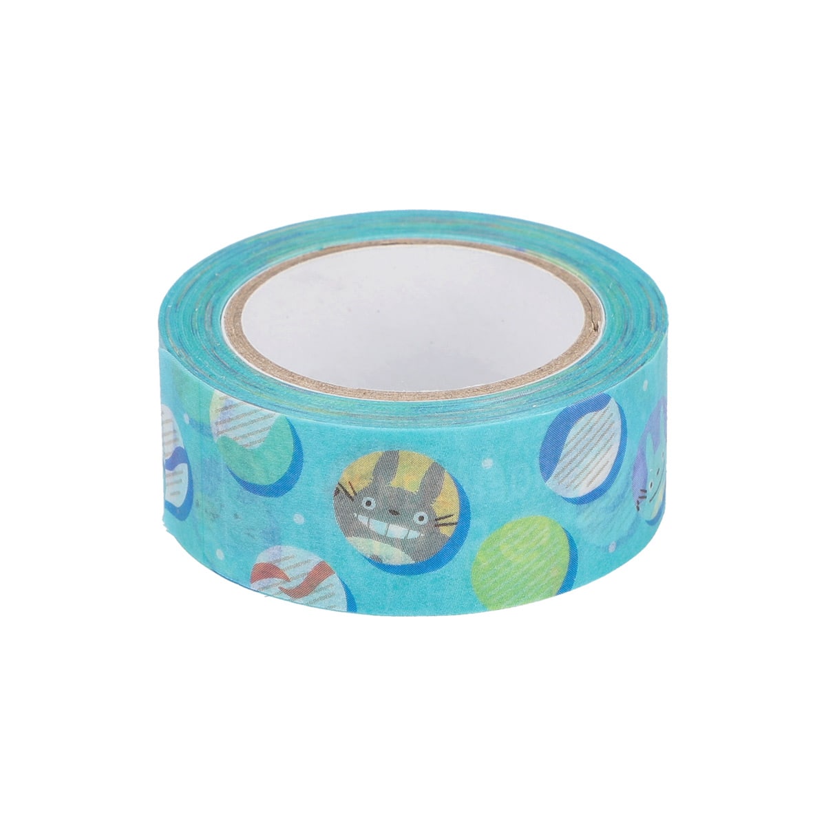 Studio Ghibli - Patterned Masking Tape Packs (7 Types) - Totoro Marbles - official view 5