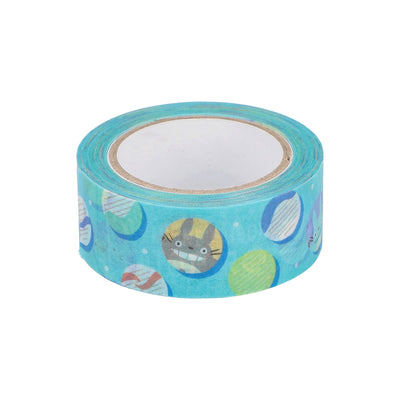 Studio Ghibli - Patterned Masking Tape Packs (7 Types) - Totoro Marbles - official view 5