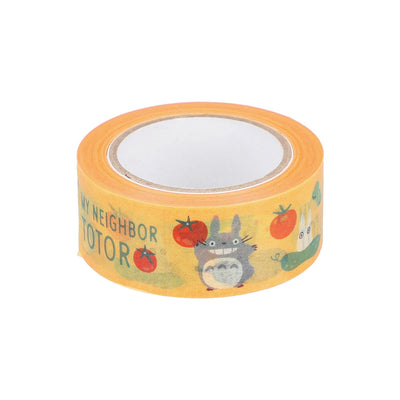 Studio Ghibli - Patterned Masking Tape Packs (7 Types) - Totoro Vegetables - official view 12