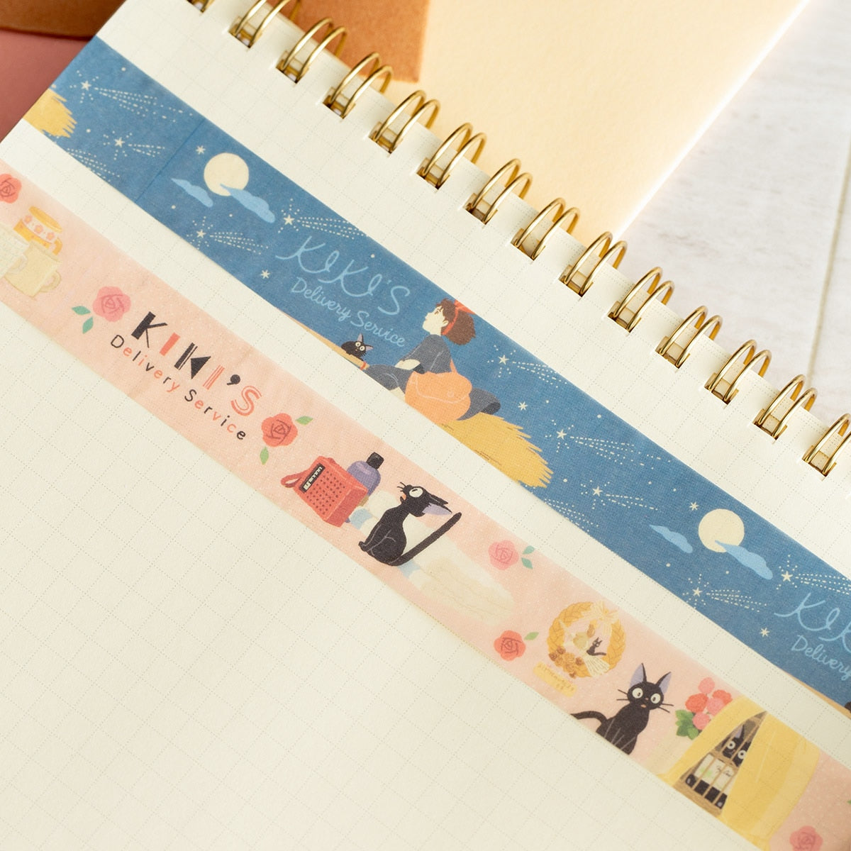 Studio Ghibli - Patterned Masking Tape Packs (7 Types) - Jiji Daily Life - official view 24