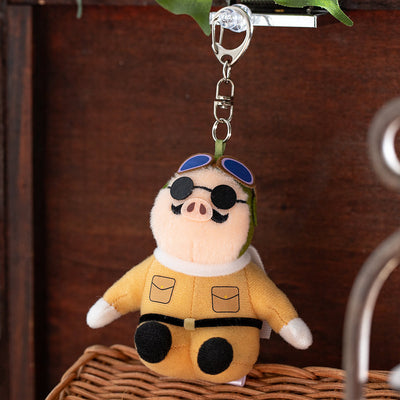 Studio Ghibli - Plush Keyrings (12 Types) - Porco Rosso - official view 23
