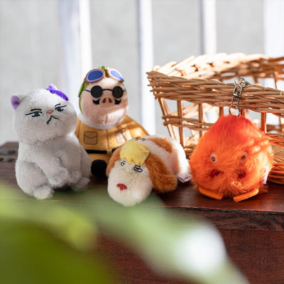Studio Ghibli - Plush Keyrings (12 Types) - Porco Rosso - official view 26