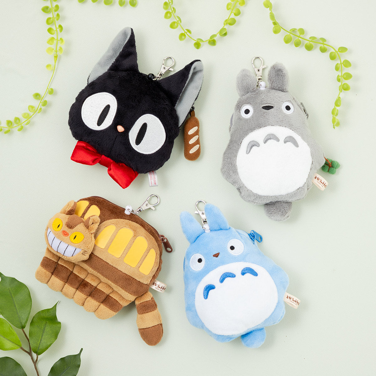 Studio Ghibli - Plush Reel Pass Pouches (3 Types) - Jiji - official view 7
