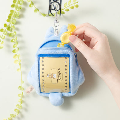Studio Ghibli - Plush Reel Pass Pouches (3 Types) - Blue Totoro - official view 11