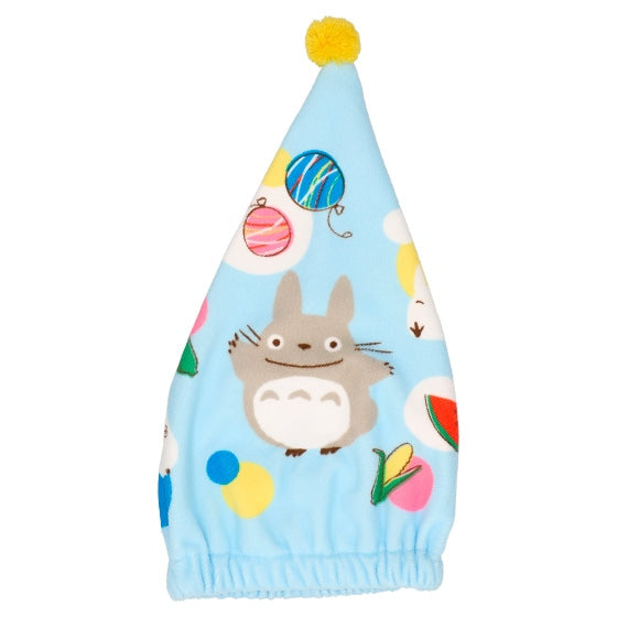 Studio Ghibli Pom-Pom Towel Caps (2 Types) - Totoro Summer Holiday - official view 1