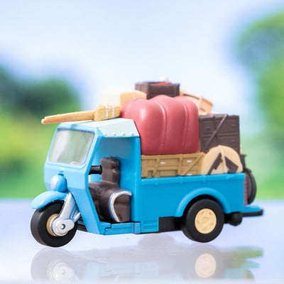 Studio Ghibli - Pullback Keyrings (7 Types) - Totoro Three-Wheeled Truck - PBK-01 - official view 1