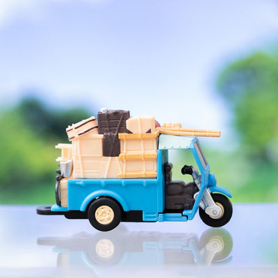 Studio Ghibli - Pullback Keyrings (7 Types) - Totoro Three-Wheeled Truck - PBK-01 - official view 2
