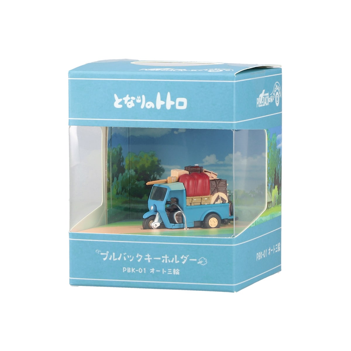 Studio Ghibli - Pullback Keyrings (7 Types) - Totoro Three-Wheeled Truck - PBK-01 - official view 12