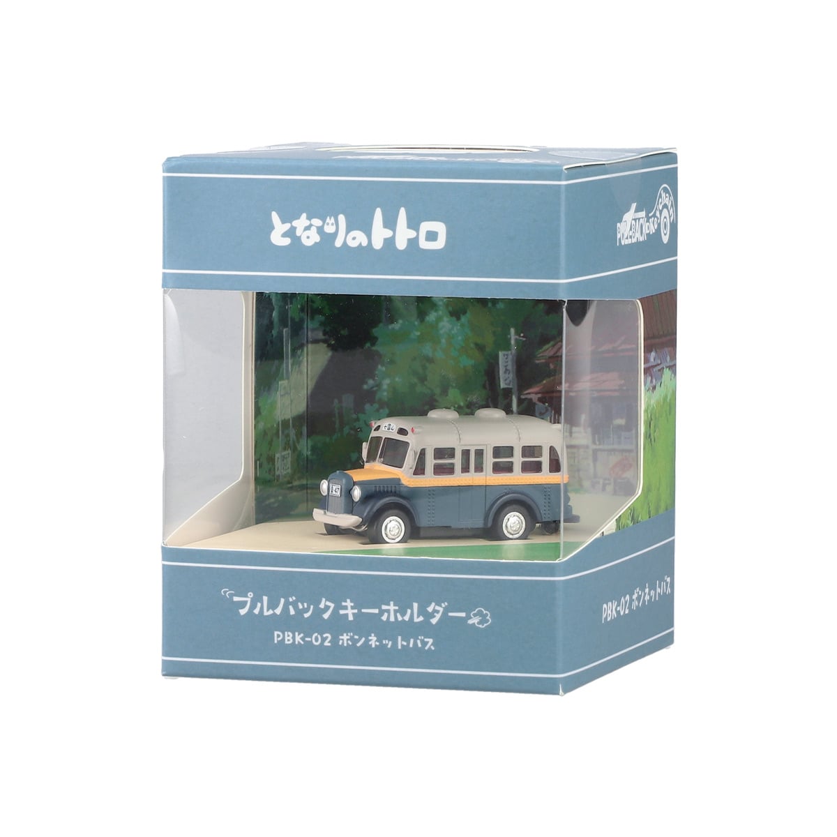 Studio Ghibli - Pullback Keyrings (7 Types) - Totoro Bonnet Bus - PBK-02 - official view 27