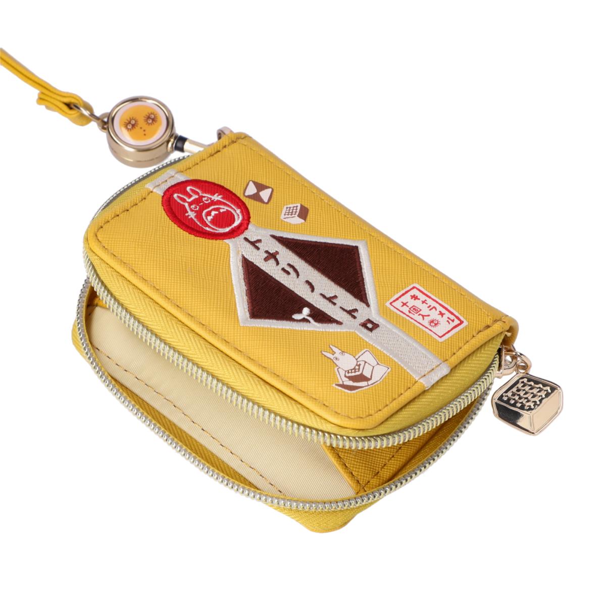 Studio Ghibli - Retractable Coin and Card Cases (4 Types) - Totoro Caramel - official view 8