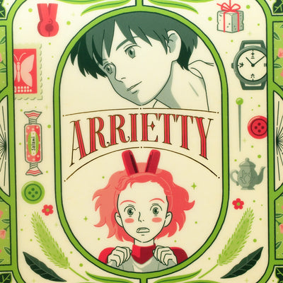 Studio Ghibli - Retro Frame A4 Clear Files (9 Types) - The Secret World of Arrietty - official view 27