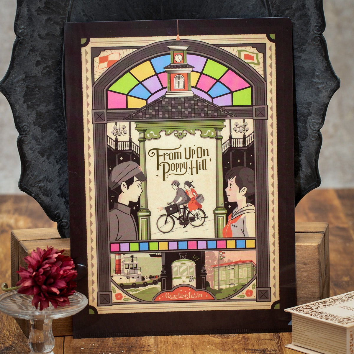 Studio Ghibli - Retro Frame A4 Clear Files (9 Types) - From Up on Poppy Hill - official view 30