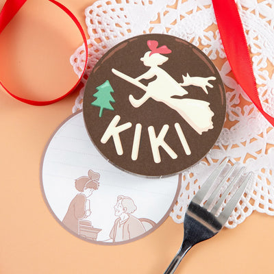 Studio Ghibli - Round Food Memo Pads (3 Types) - Kiki Chocolate Cake - official view 1