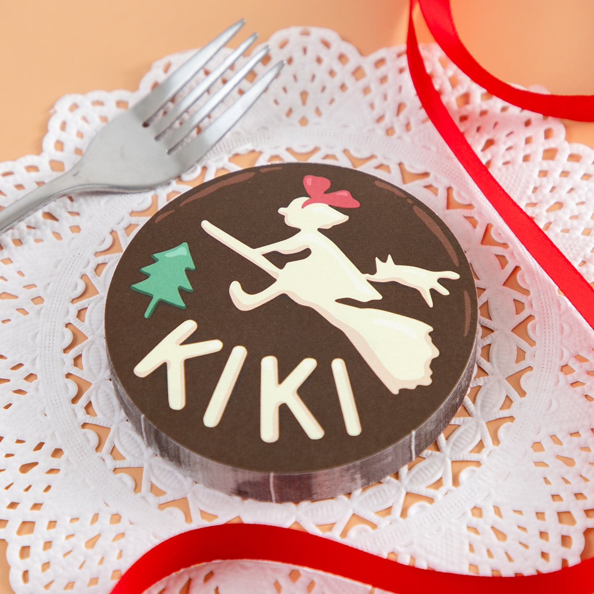 Studio Ghibli - Round Food Memo Pads (3 Types) - Kiki Chocolate Cake - official view 2