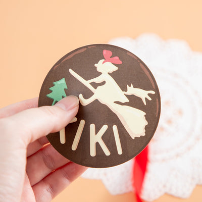 Studio Ghibli - Round Food Memo Pads (3 Types) - Kiki Chocolate Cake - official view 4
