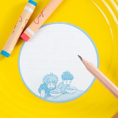 Studio Ghibli - Round Food Memo Pads (3 Types) - Ponyo Lisa Ham Ramen - official view 18