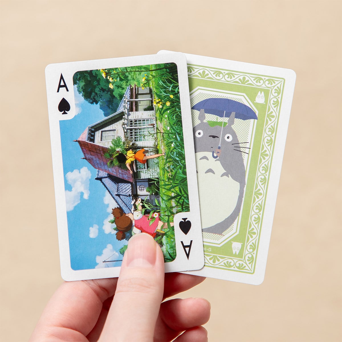 Studio Ghibli - Scene-Filled Playing Card Decks (5 Types) - My Neighbor Totoro - official view 5