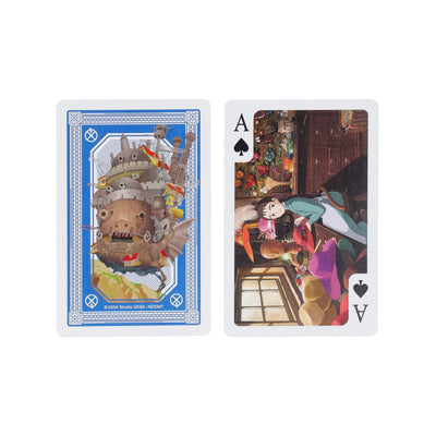 Studio Ghibli - Scene-Filled Playing Card Decks (5 Types) - Howl's Moving Castle - official view 17