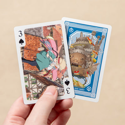 Studio Ghibli - Scene-Filled Playing Card Decks (5 Types) - Howl's Moving Castle - official view 20