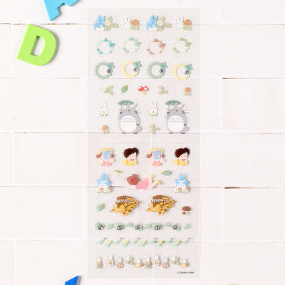 Studio Ghibli Schedule Sticker Sheets (3 Types) - My Neighbor Totoro - official view 1