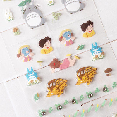Studio Ghibli Schedule Sticker Sheets (3 Types) - My Neighbor Totoro - official view 2