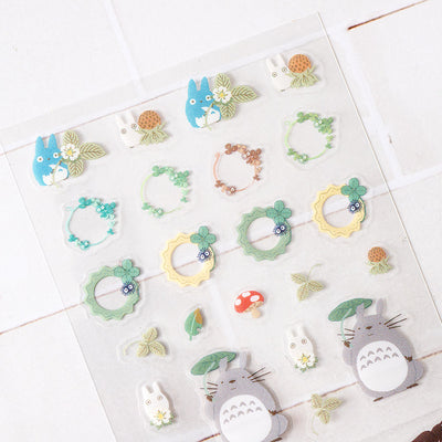 Studio Ghibli Schedule Sticker Sheets (3 Types) - My Neighbor Totoro - official view 3