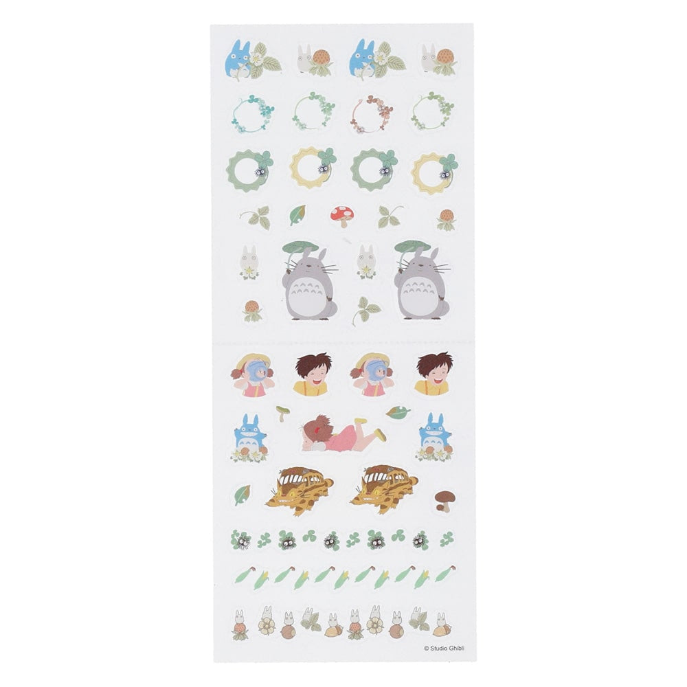 Studio Ghibli Schedule Sticker Sheets (3 Types) - My Neighbor Totoro - official view 4