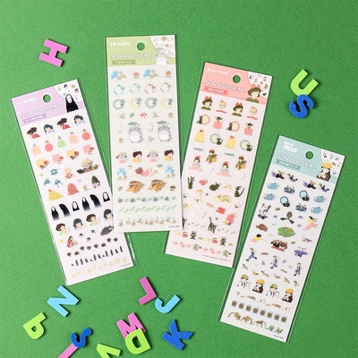 Studio Ghibli Schedule Sticker Sheets (3 Types) - My Neighbor Totoro - official view 6