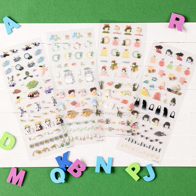 Studio Ghibli Schedule Sticker Sheets (3 Types) - My Neighbor Totoro - official view 7