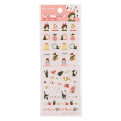 Studio Ghibli Schedule Sticker Sheets (3 Types) - Kiki's Delivery Service - official view 12