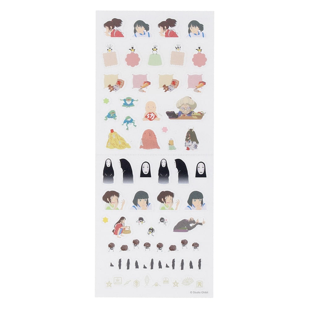 Studio Ghibli Schedule Sticker Sheets (3 Types) - Spirited Away - official view 16