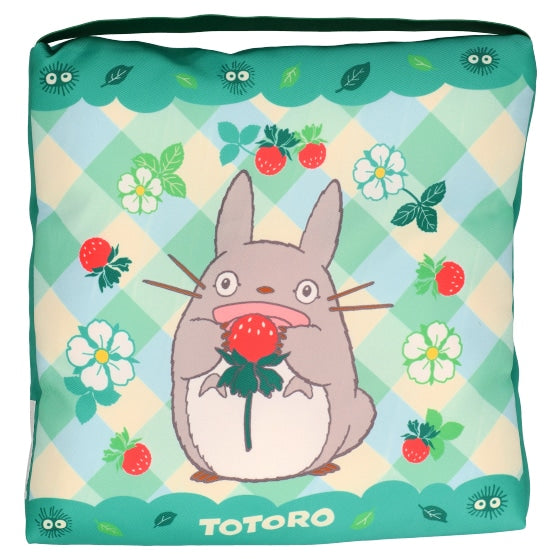 Studio Ghibli School Chair Cushions (2 Types) - Totoro - Surrounded by Strawberries - official view 5
