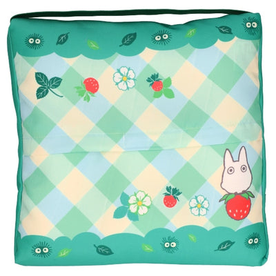 Studio Ghibli School Chair Cushions (2 Types) - Totoro - Surrounded by Strawberries - official view 6