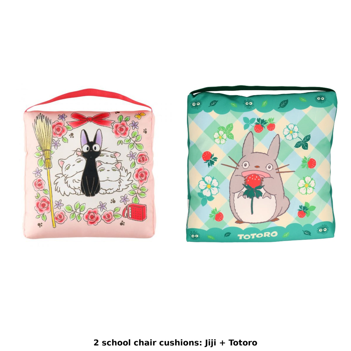 Studio Ghibli School Chair Cushions (2 Types) - Complete Set