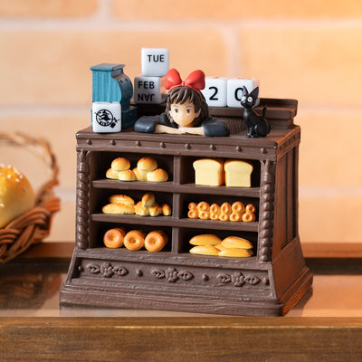 Studio Ghibli Sculpted Perpetual Calendars (4 Types) - Kiki at the Bakery Counter - official view 2