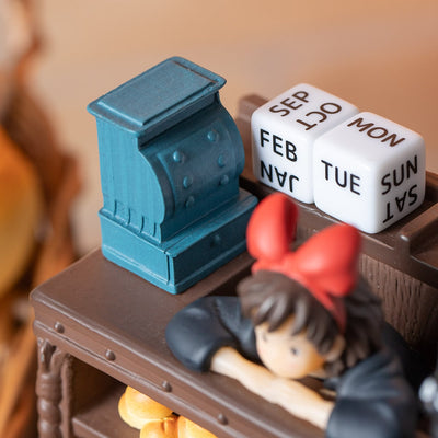 Studio Ghibli Sculpted Perpetual Calendars (4 Types) - Kiki at the Bakery Counter - official view 6