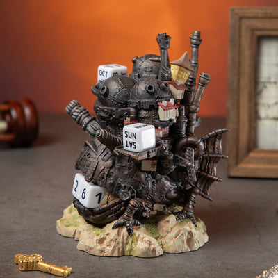 Studio Ghibli Sculpted Perpetual Calendars (4 Types) - Howl's Castle - official view 17