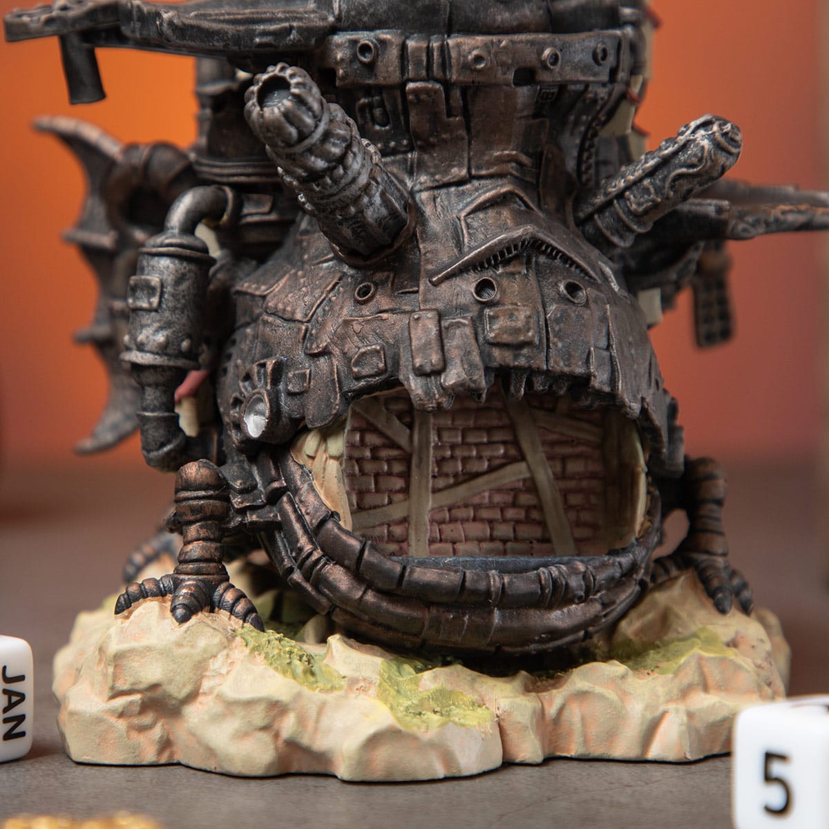 Studio Ghibli Sculpted Perpetual Calendars (4 Types) - Howl's Castle - official view 22