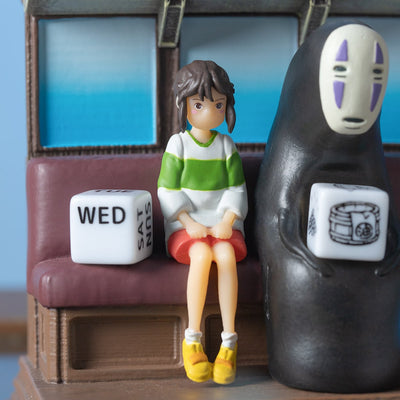 Studio Ghibli Sculpted Perpetual Calendars (4 Types) - Spirited Away Sea Railway - official view 34