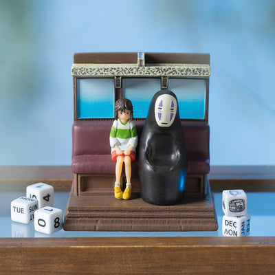 Studio Ghibli Sculpted Perpetual Calendars (4 Types) - Spirited Away Sea Railway - official view 38