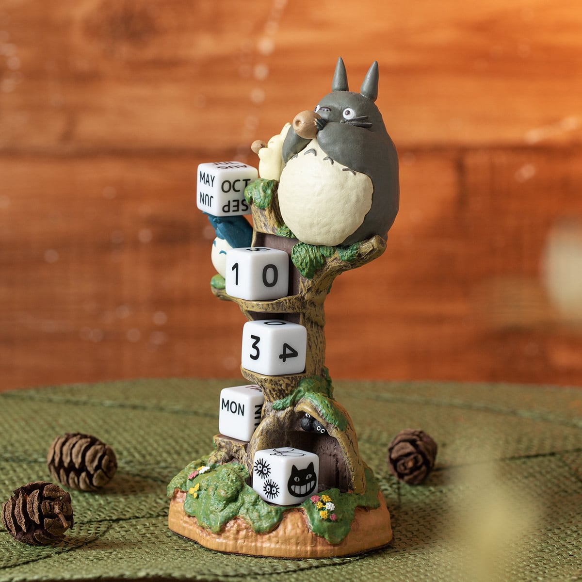 Studio Ghibli Sculpted Perpetual Calendars (4 Types) - Totoro Ocarina Concert - official view 45