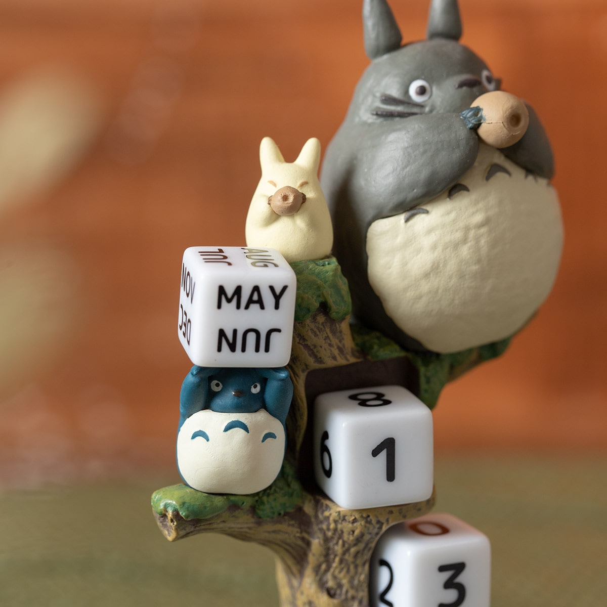 Studio Ghibli Sculpted Perpetual Calendars (4 Types) - Totoro Ocarina Concert - official view 48