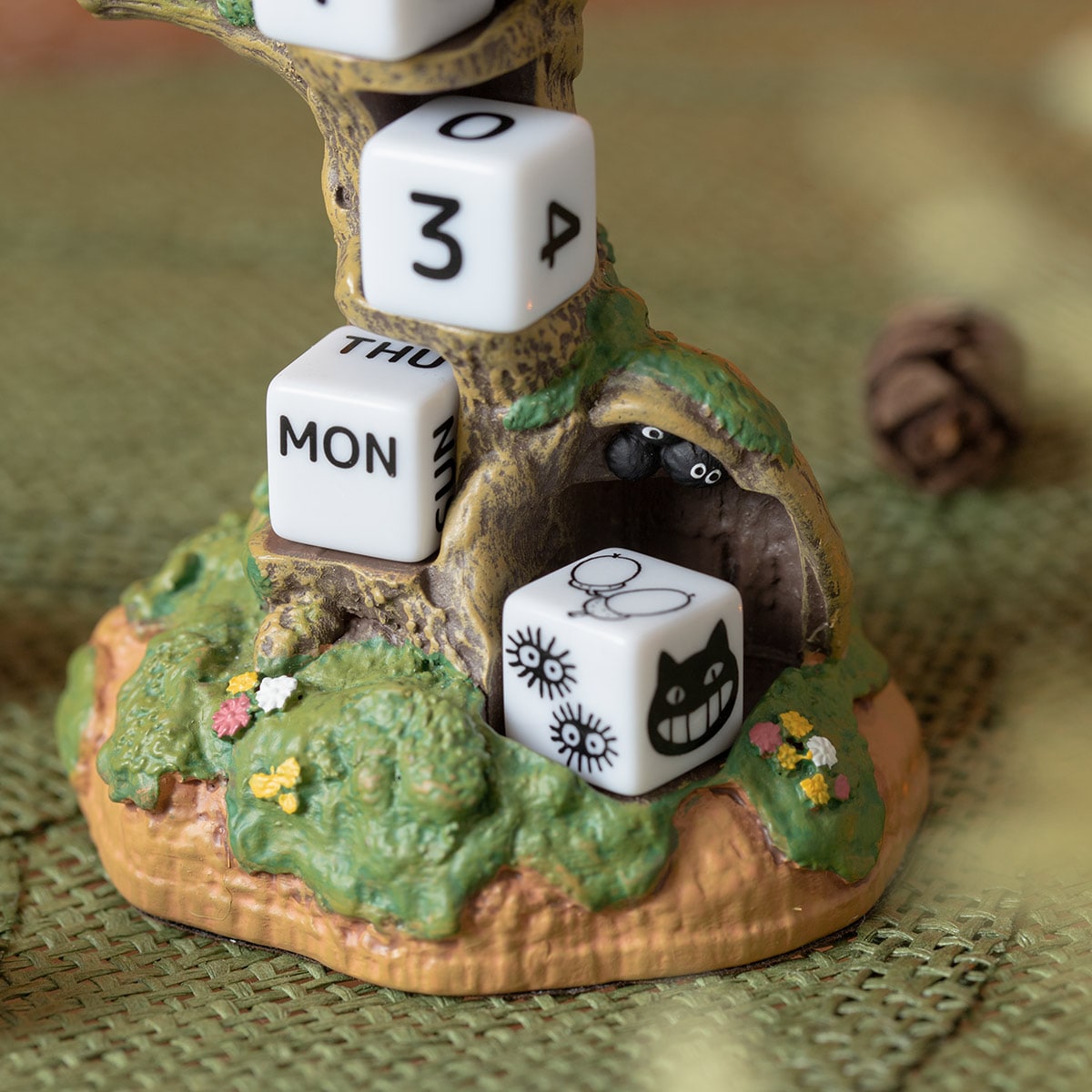 Studio Ghibli Sculpted Perpetual Calendars (4 Types) - Totoro Ocarina Concert - official view 49