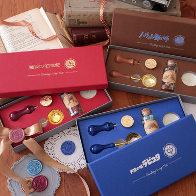 Studio Ghibli Sealing Wax Kits (3 Types) - Laputa Crest - official view 12
