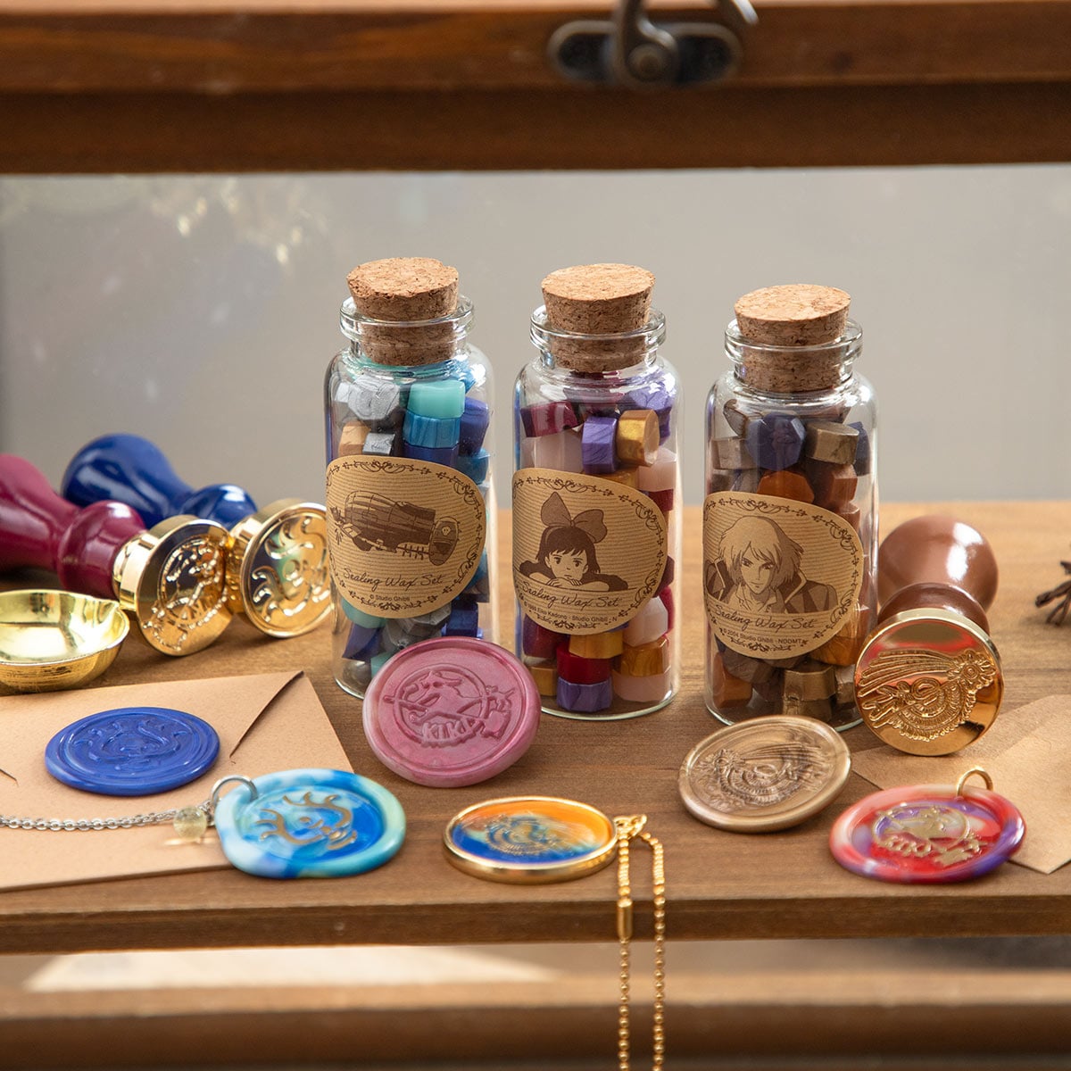 Studio Ghibli Sealing Wax Kits (3 Types) - Laputa Crest - official view 13