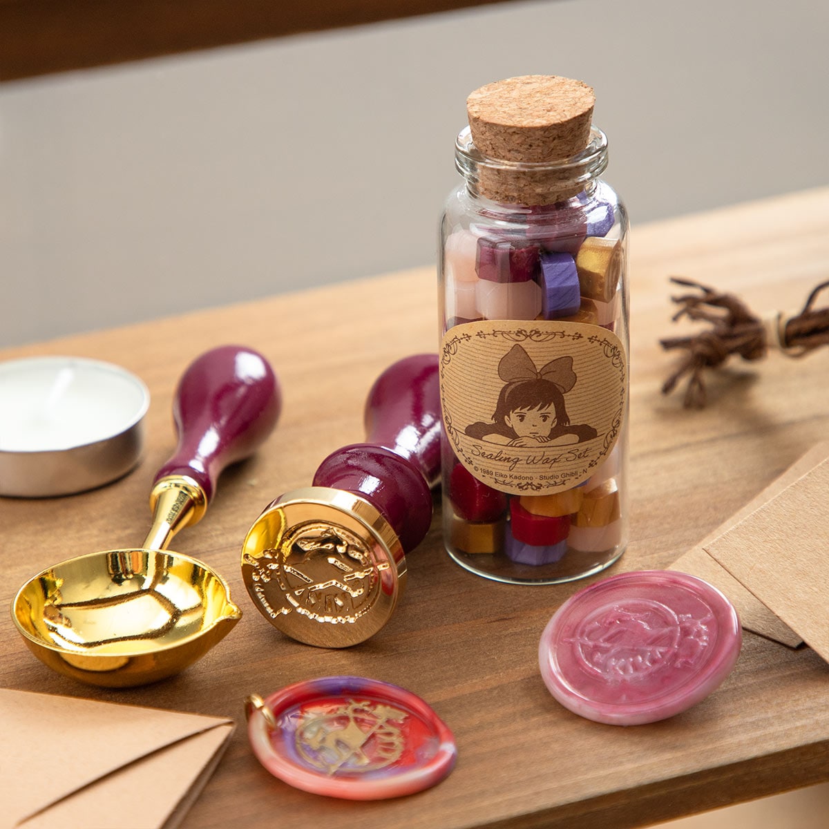 Studio Ghibli Sealing Wax Kits (3 Types) - Kiki's Sign - official view 16