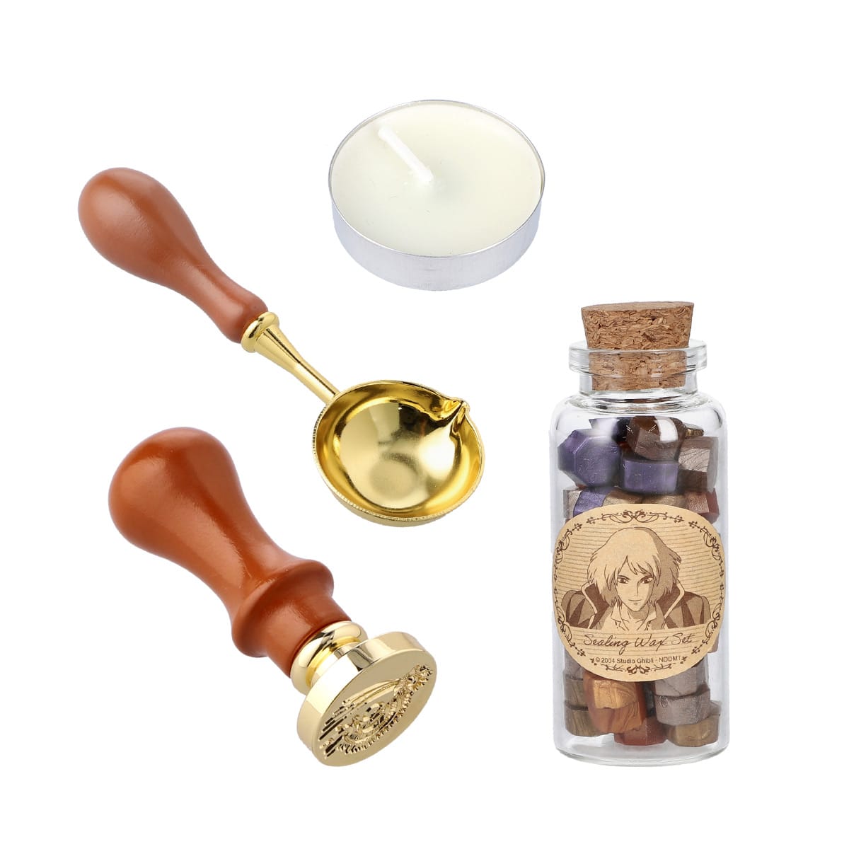 Studio Ghibli Sealing Wax Kits (3 Types) - Curse Emblem - official view 27
