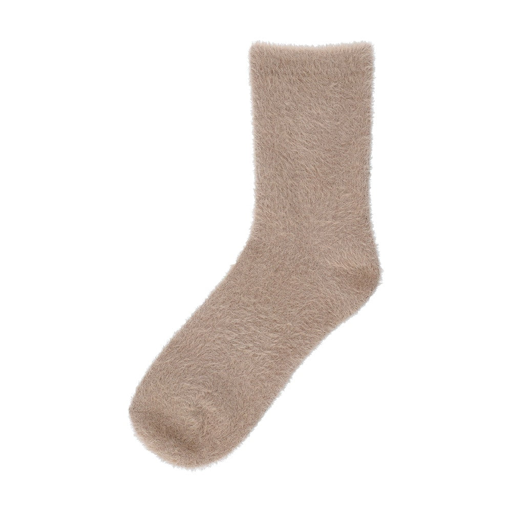 Studio Ghibli - Shaggy Socks 23-25 cm (2 Types) - Totoro - Brown - official view 3