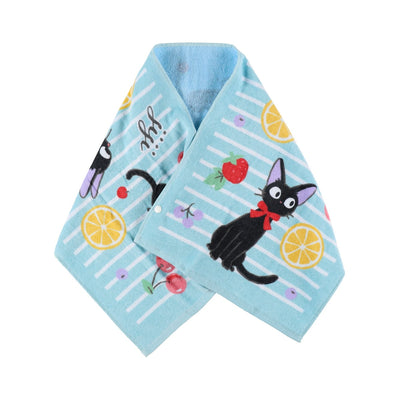 Studio Ghibli - Snap-Fastening Junior Bath Towels (2 Types) - Jiji and Fruit - official view 7