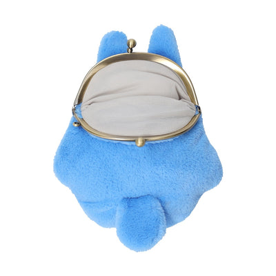 Studio Ghibli - Soft Clasp Pouch Pochettes (3 Types) - Blue Totoro - official view 3